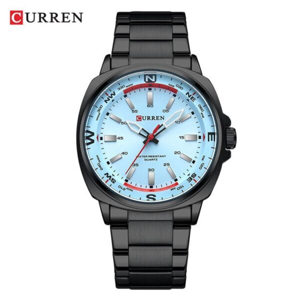 Reloj CURREN Original Banda De Acero Inoxidable 3ATM Impermeable 8455 - Image 2