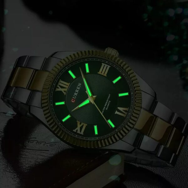 Reloj CURREN Original Banda De Acero Inoxidable 3ATM Impermeable 8453 - Image 3