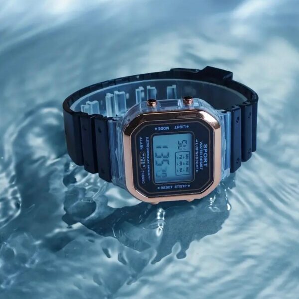 Reloj Electrónico Luminoso Deportivo Alarma Y Cronógrafo Resistente Al Agua - Image 2