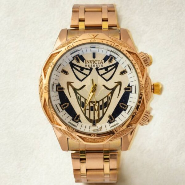 Reloj Invicta Reserve Rostro Dorado