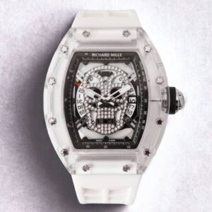 Reloj Richard Mille Skull Blanco