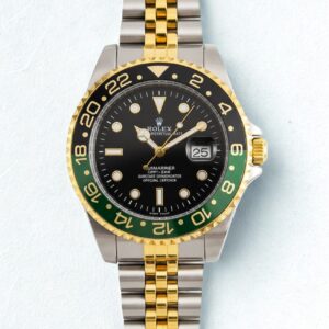 Reloj Rolex Root Beer Con Bisel Bicolor Negro y Verde