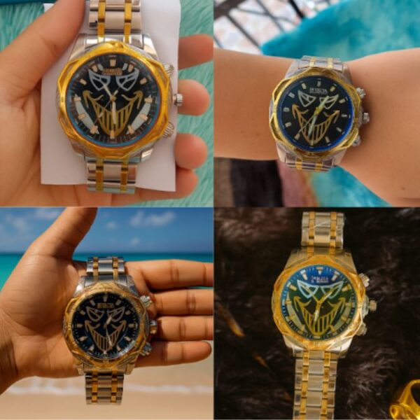 Reloj Invicta Reserve Dorado Y Plateado Con Rostro - Image 2