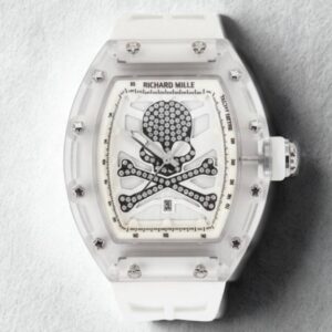 Reloj Richard Mille Edición Calavera Blanca