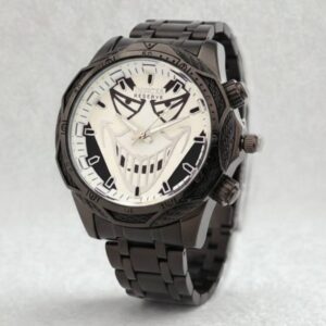 Reloj Invicta Reserve Correa Negra Y Rostro Blanco