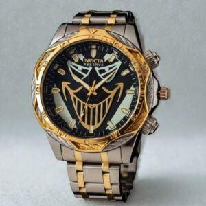 Reloj Invicta Reserve Dorado Y Plateado Con Rostro