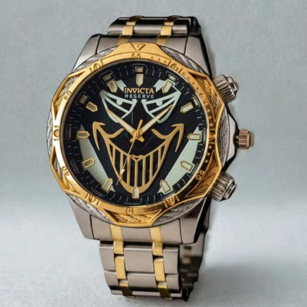Reloj Invicta Reserve Dorado Y Plateado Con Rostro